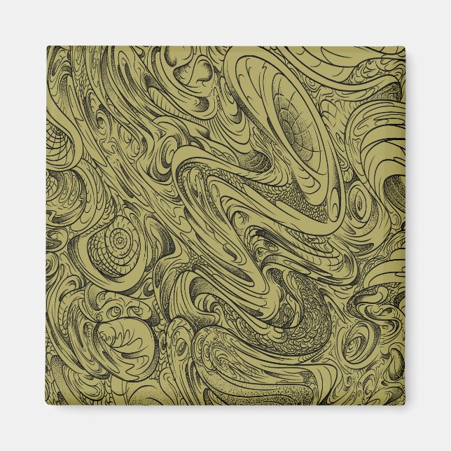 Trippy Art Magnet (Vorne)