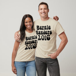 Trippy Bernie-Sandpapierschleifmaschine-gefärbte T-Shirt