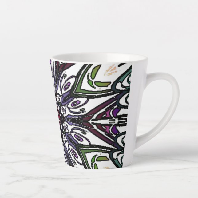trippy-Blume Milchtasse (Rechts)