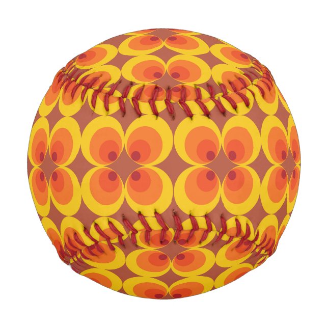 Trippy Blumen  Baseball (Vorderseite)