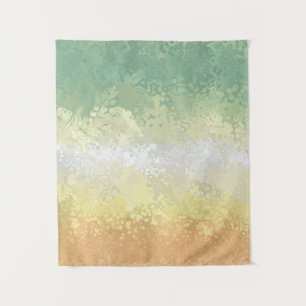 Trippy Boho Groovy Abstrakt Genderflor Pride Flag Wandteppich