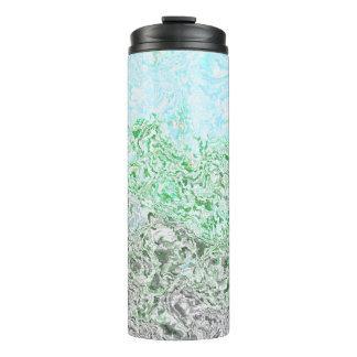 Trippy Boho Groovy Grungy Autoromantic Prilag Thermosbecher
