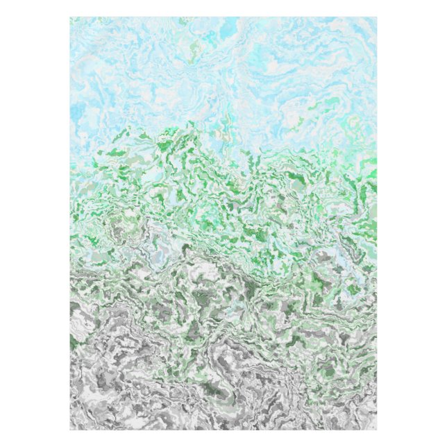 Trippy Boho Groovy Grungy Autoromantic Prilag Tischdecke (Vorderseite)