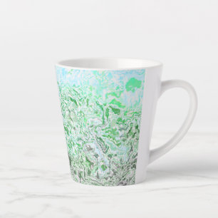 Trippy Boho Groovy Grungy Autoromantische Pride-Fl Milchtasse