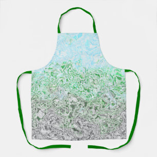 Trippy Boho Groovy Grungy Autoromantische Pride-Fl Schürze