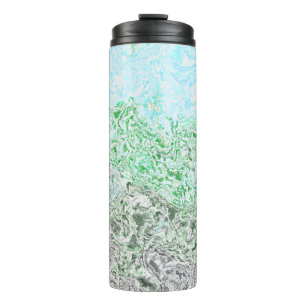 Trippy Boho Groovy Grungy Autoromantische Pride-Fl Thermosbecher