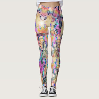 Trippy Bubble Kristall Göttin! Leggings