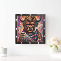 Trippy Buffalo Psychedelic