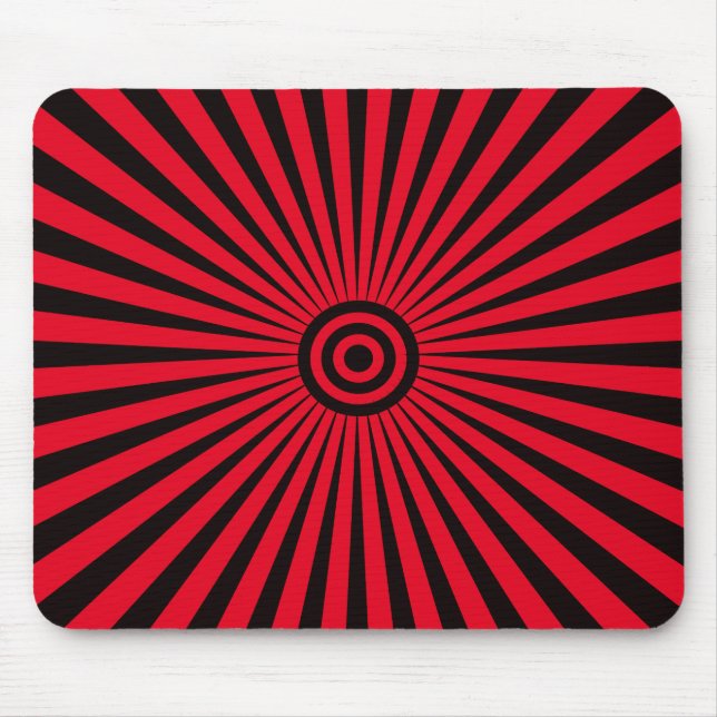 Trippy Bullseye Mousepad (Vorne)