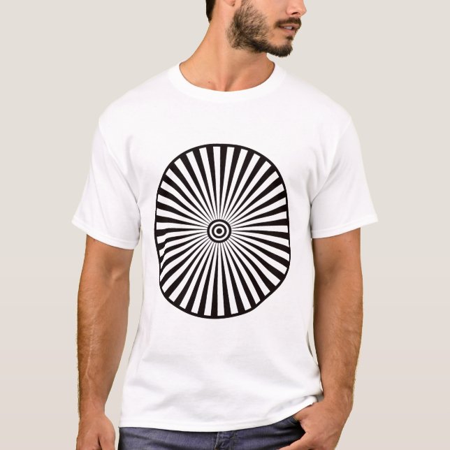 Trippy Bullseye T-Shirt (Vorderseite)