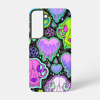 Trippy Cat Skulls Samsung Galaxy Hülle