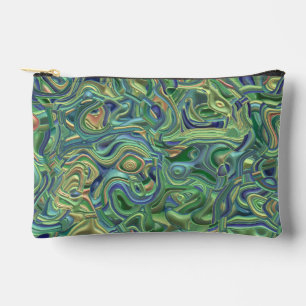 Trippy-Colority-3D-Wirbel Zubehörtasche