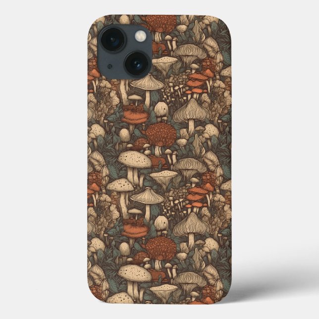 Trippy-Core iPhone/iPad Gehäuse für Mushroom Case-Mate iPhone Hülle (Rückseite)