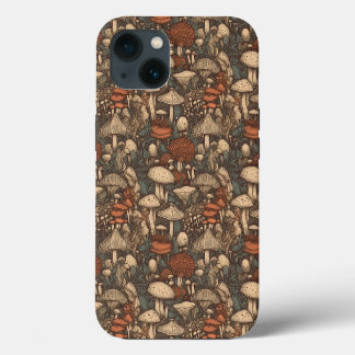 Trippy-Core iPhone/iPad Gehäuse für Mushroom iPhone 13 Hülle