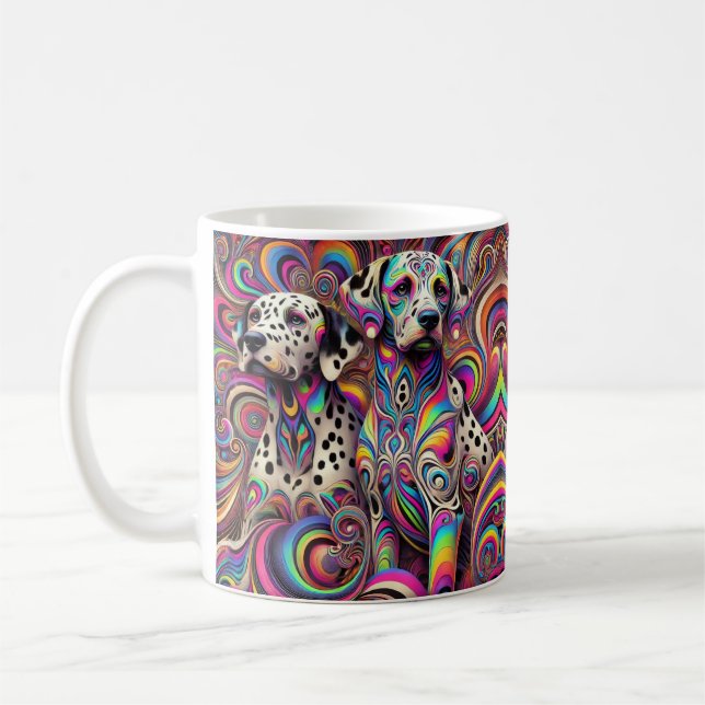 trippy dalmatisch kaffeetasse (Links)