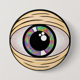 Trippy drittes Augen-Button Button