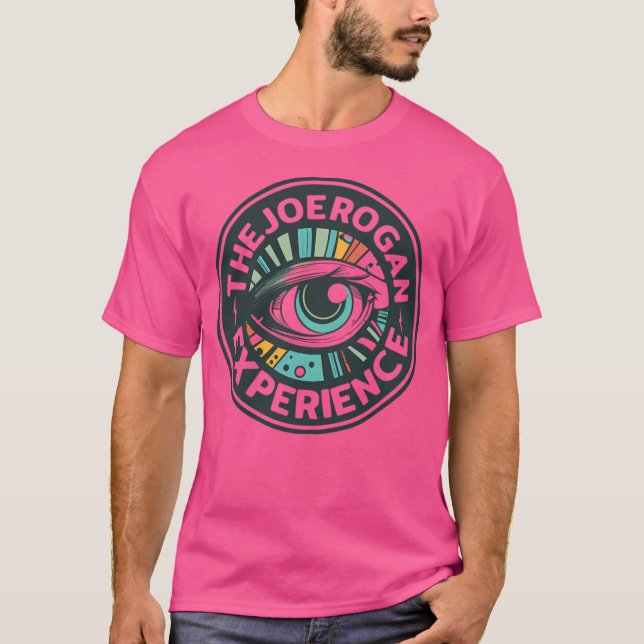 Trippy Eye Logo Art für Joe Rogan Experience P T-Shirt (Vorderseite)