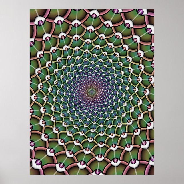 Trippy Eyes Poster (Vorne)