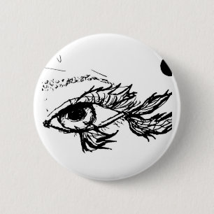 Trippy Fisch-Knopf Button