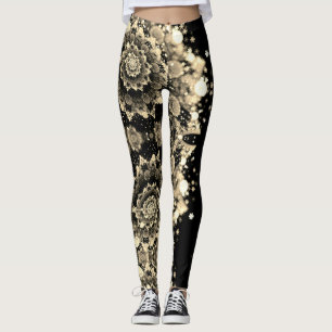 Trippy Fraktal Art Leggings