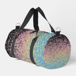 Trippy Funky Pixelated Polygender-Stolz-Flagge Duffle Bag