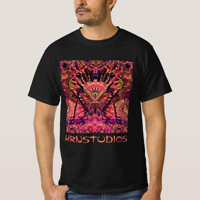 Trippy Garland T-Shirt (Vorderseite)
