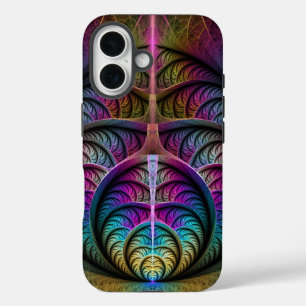Trippy Gemustert Colorado Abstraktes Fraktal Kunst iPhone 16 Hülle