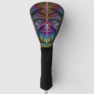 Trippy Gemustert Colorado Abstraktes Fraktal Kunst Golf Headcover