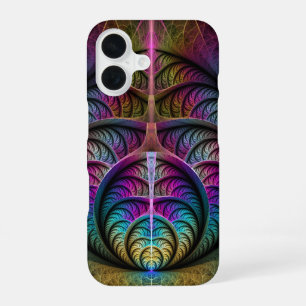 Trippy Gemustert Colorado Abstraktes Fraktal Kunst iPhone 16 Hülle