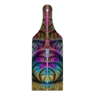 Trippy Gemustert Colorado Abstraktes Fraktal Kunst Schneidebrett
