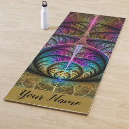 Trippy Gemustert Colorado Name des Abstrakten Frak Yogamatte