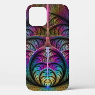 Trippy gemustert farbenfrohe abstrakte Fraktal-Kun Case-Mate iPhone Hülle