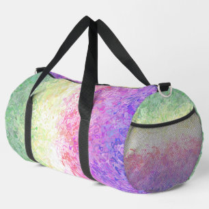 Trippy Groovy Boho Abstrakte Genderdoe Pride-Flagg Duffle Bag