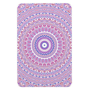 Trippy Hippie Boho Groovy Bohemisch Kaleidoscope Magnet