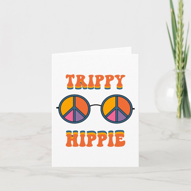 Trippy Hippie Karte (Von Creator hochgeladen)