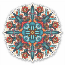 Trippy hippie psychedelic groovy mushroom komisch