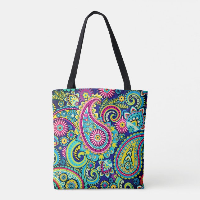 Trippy Hippy Retro Paisley (Rückseite)
