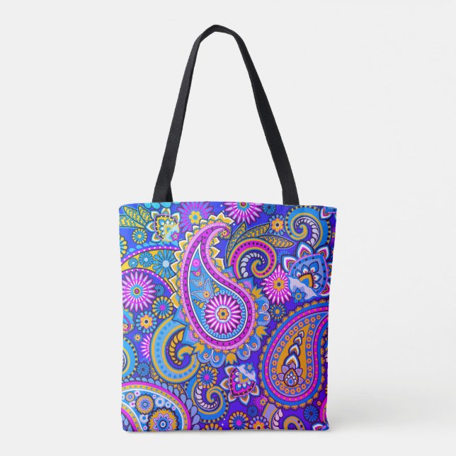 Trippy Hippy Retro Paisley (Rückseite)