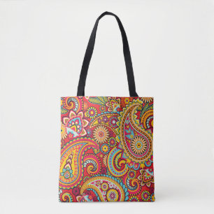 Trippy Hippy Retro Paisley