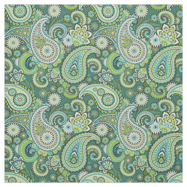 Trippy Hippy Retro Paisley Stoff (Muster)