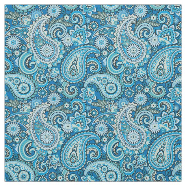Trippy Hippy Retro Paisley Stoff (Muster)
