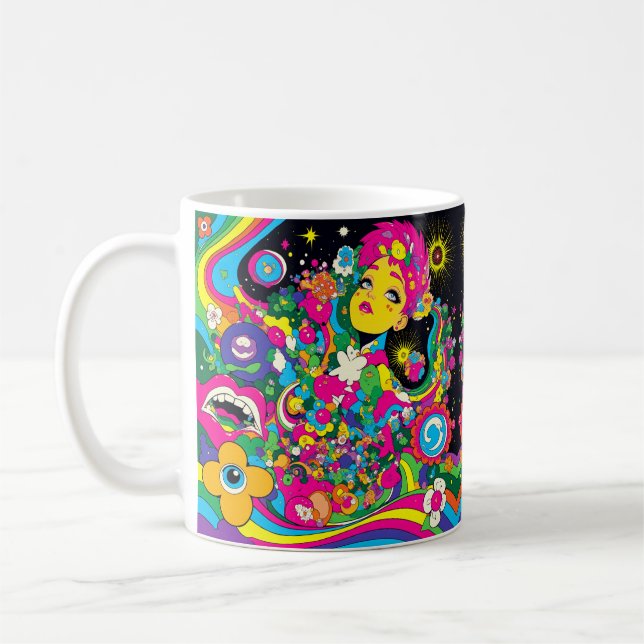 Trippy Kaffeetasse (Links)