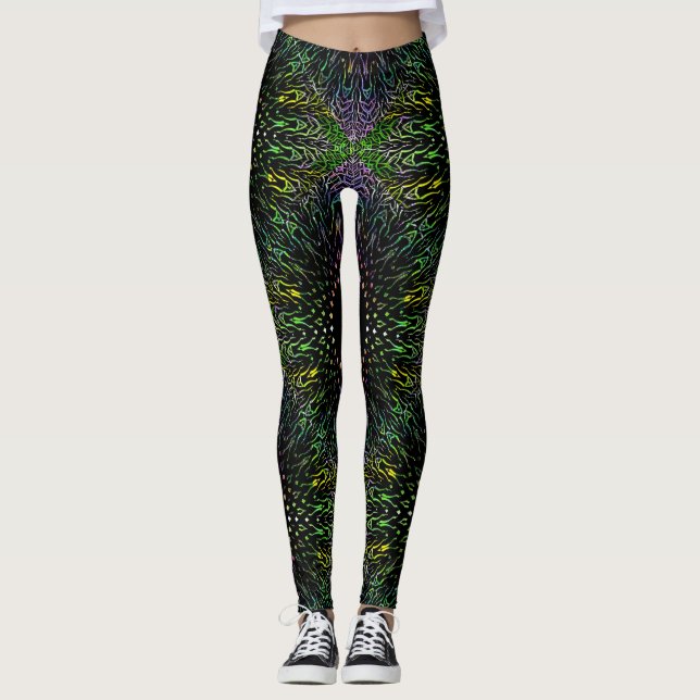 Trippy Leggings (Vorderseite)