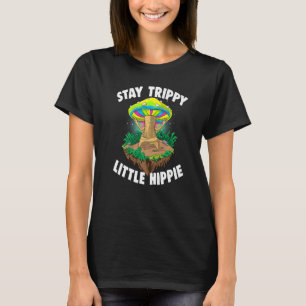 Trippy Little Hippie Magic Psilocybin Mushro bleib T-Shirt