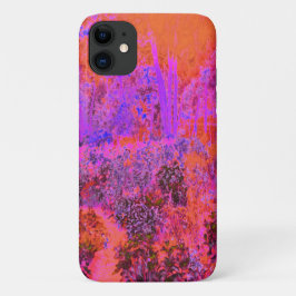 Trippy Magenta und Orange Impressionistischer Gart Case-Mate iPhone Hülle