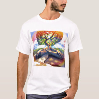 Trippy-Mannbaum T-Shirt