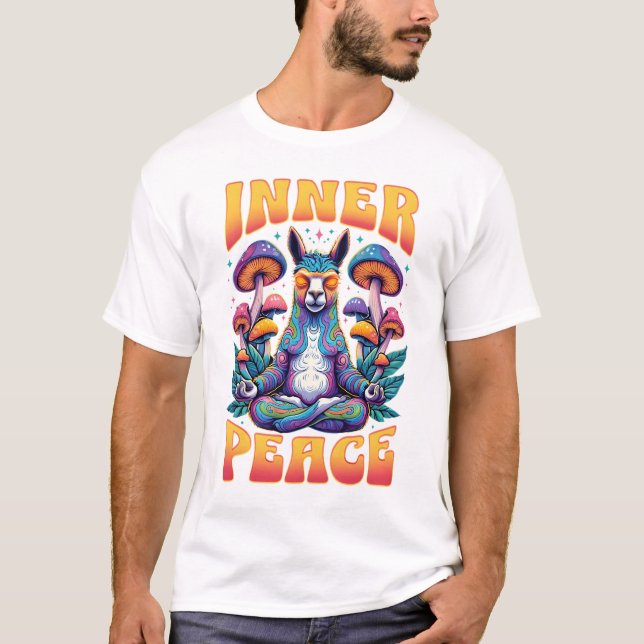 Trippy-Meditation T-Shirt (Vorderseite)