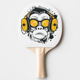 Trippy Monkey Ping Pong Paddle Tischtennis Schläger