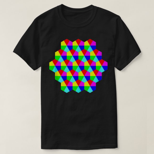 Trippy Music Festival Hippy Psychedelic Design T-Shirt (Design vorne)