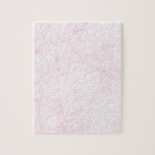 Trippy Pink Smokey Marble Geometrisch Puzzle